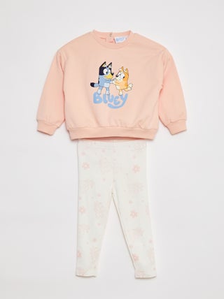 Tweedelig 'Bluey'-setje - Sweater + legging