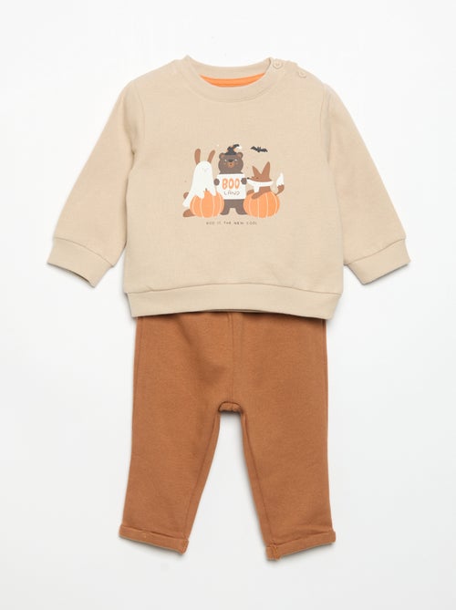 Tweedelig setje - Sweater + broek - Kiabi