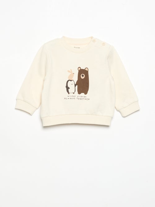 Tweedelig setje - Sweater + broek - Kiabi