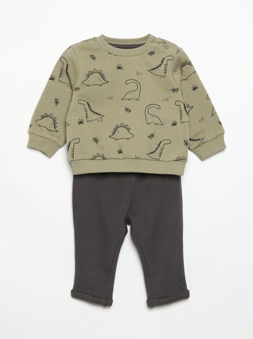 Tweedelig setje - Sweater + broek - Kiabi