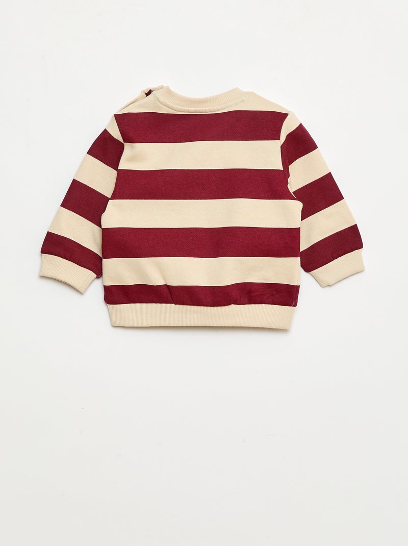 Tweedelig setje - Sweater + broek Rood - Kiabi