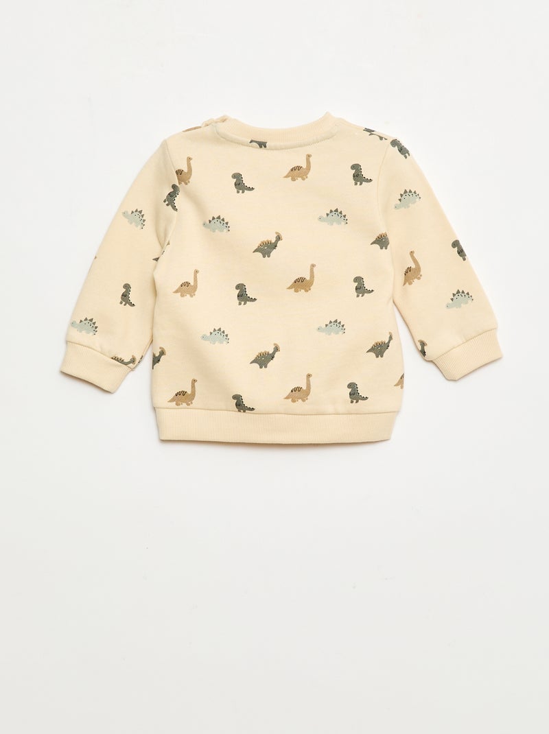 Tweedelig setje - Sweater + broek Wit - Kiabi