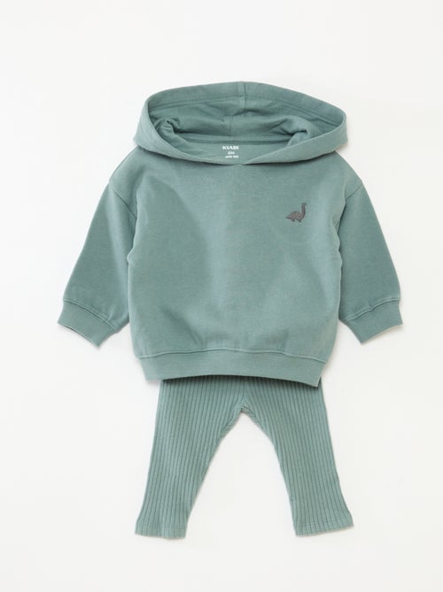Tweedelig setje - Sweater + legging - Kiabi