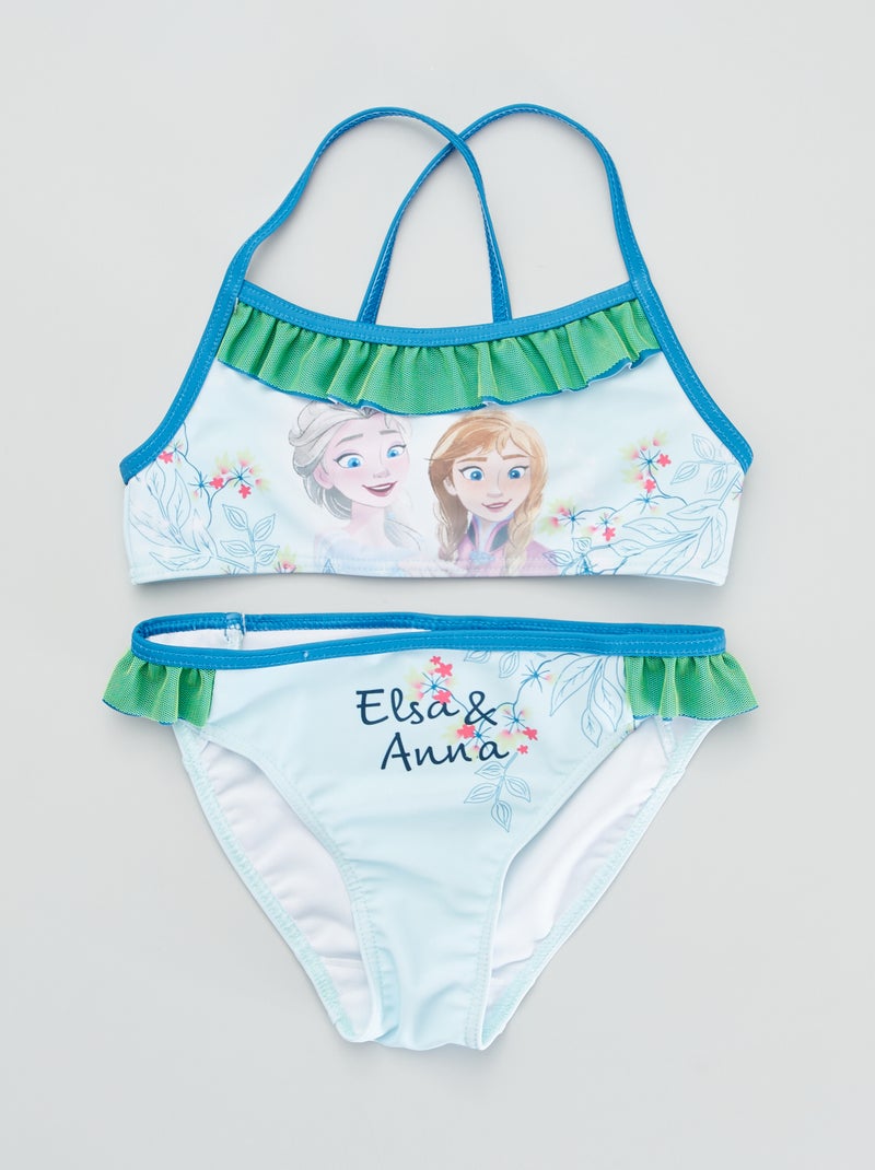Tweedelig zwempakje 'Frozen' BLAUW - Kiabi