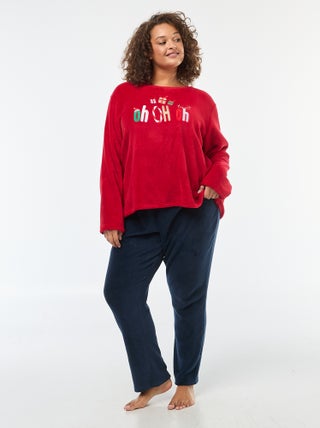 Tweedelige fleecepyjama - 2-delig