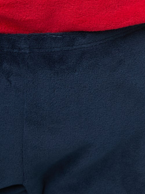 Tweedelige fleecepyjama - 2-delig - Kiabi