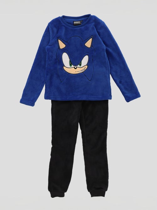 Tweedelige fleecepyjama 'Sonic' - Kiabi