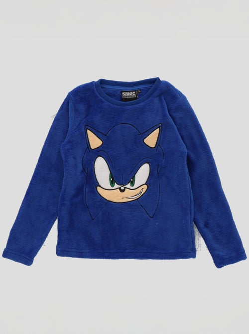 Tweedelige fleecepyjama 'Sonic' - Kiabi