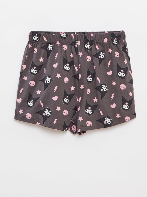 Tweedelige Hello Kitty-pyjama met T-shirt + short - 2-delig - Kiabi
