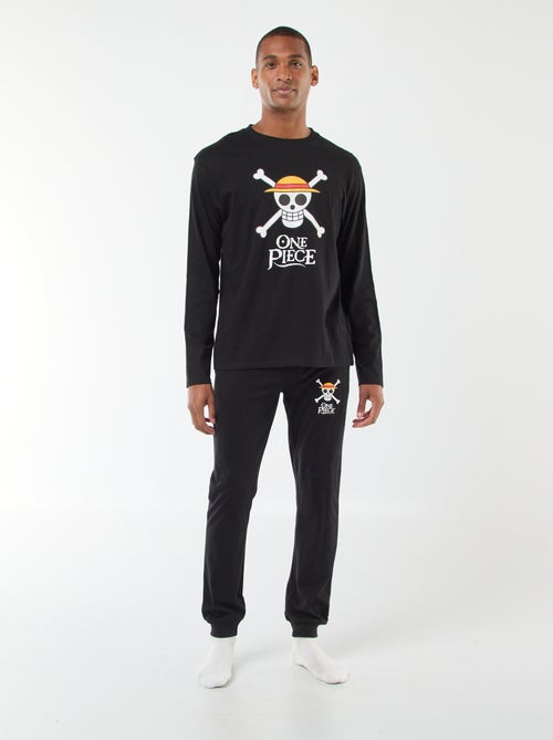 Tweedelige, katoenen One Piece-pyjama - Kiabi