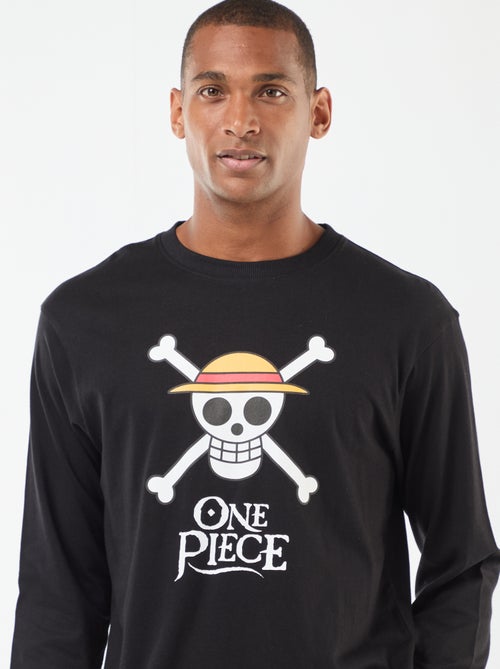 Tweedelige, katoenen One Piece-pyjama - Kiabi