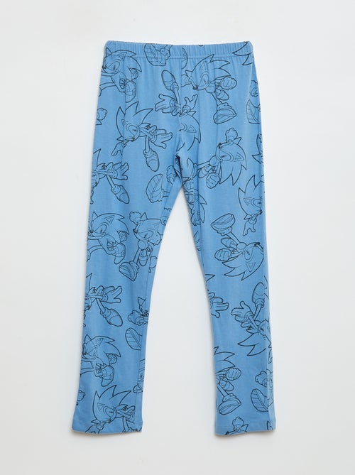 Tweedelige katoenen pyjama 'Sonic' - Kiabi