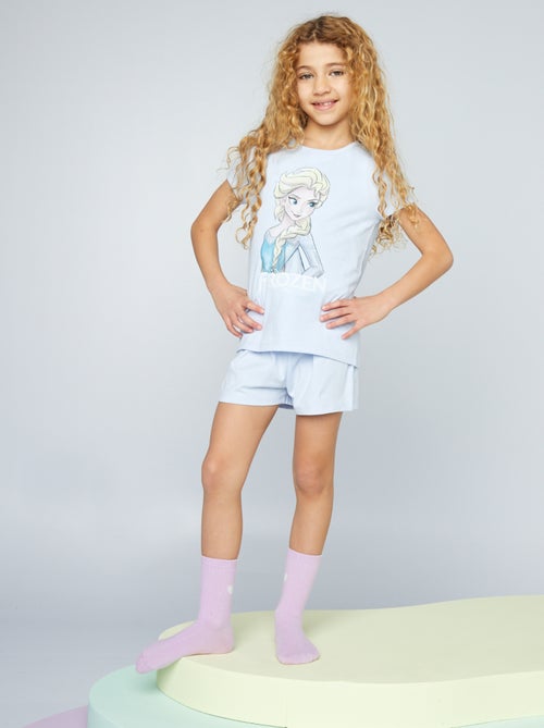 Tweedelige, korte Disney-pyjama - Kiabi