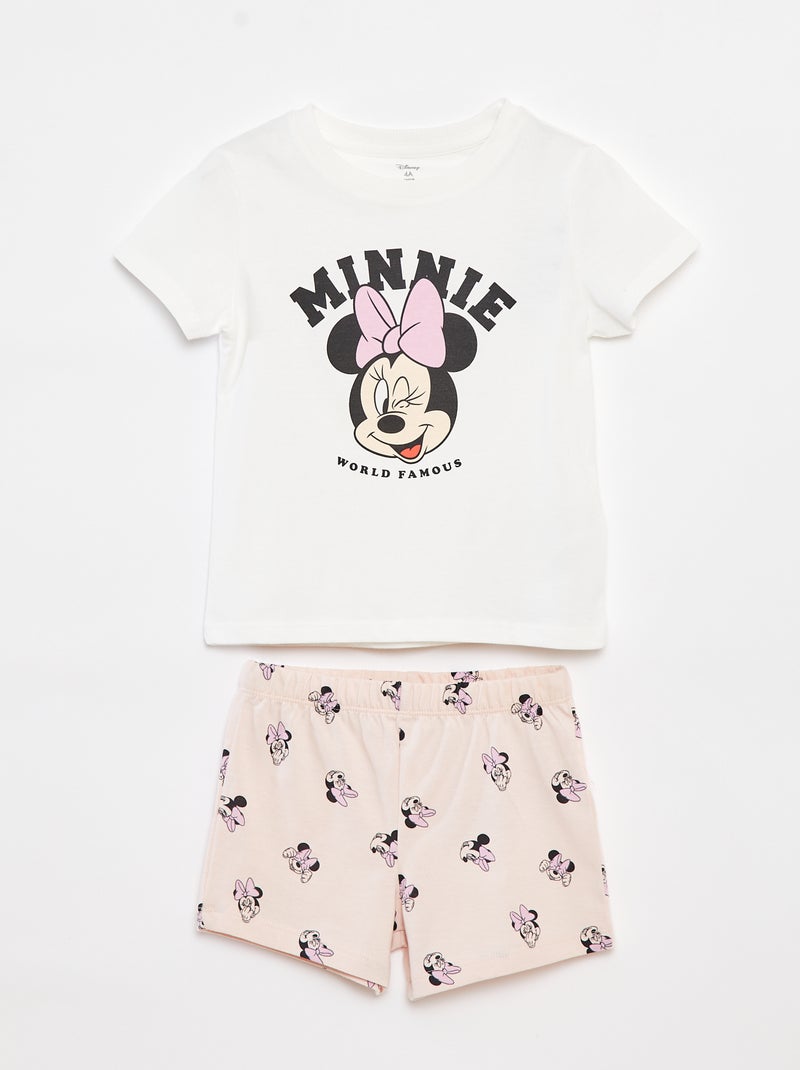 Tweedelige, korte Disney-pyjama ROSE - Kiabi