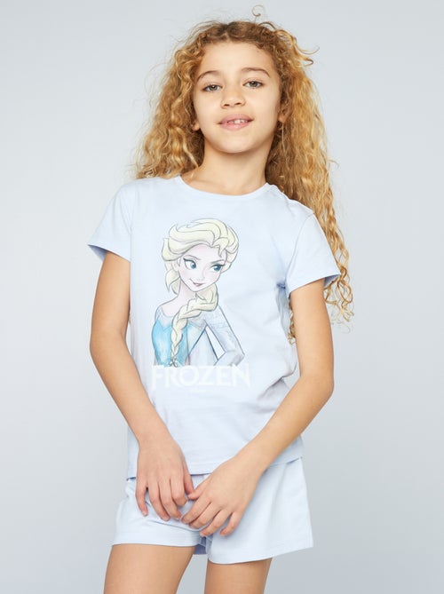 Tweedelige, korte pyjama met Disney/Frozen-print - Kiabi