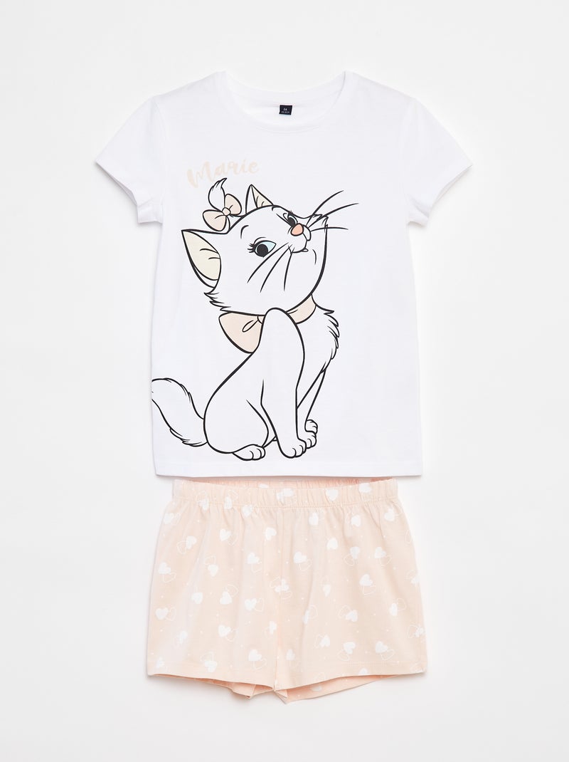 Tweedelige, korte pyjama met Marie-print ROSE - Kiabi