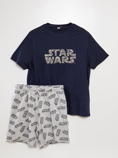 Tweedelige, korte pyjama met Star Wars-print - 2-delig - Kiabi