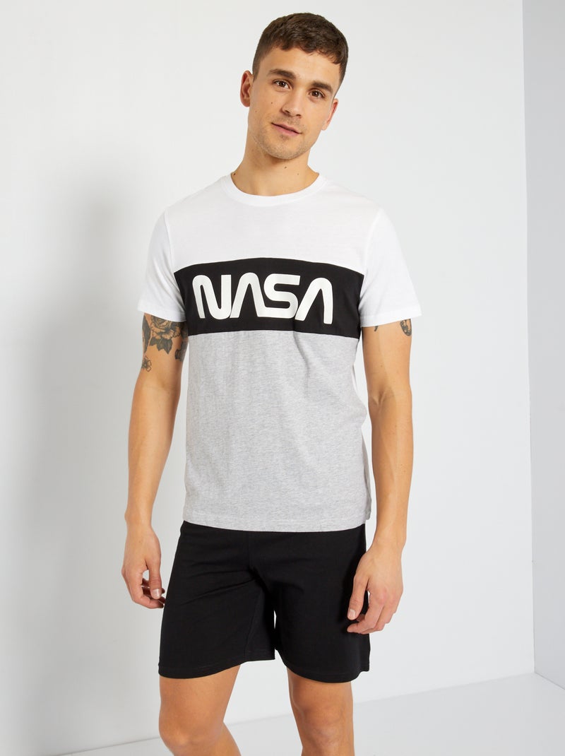 Tweedelige, korte pyjama 'NASA' BIEGE - Kiabi
