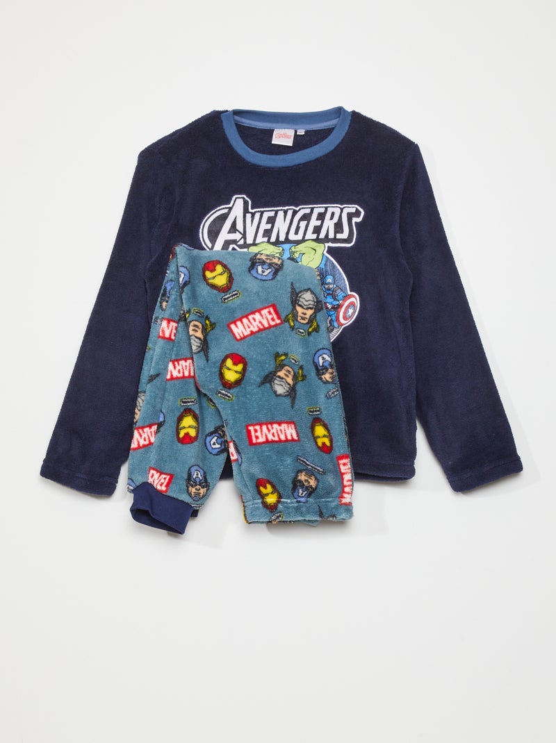 Tweedelige pyjama 'Avengers' 'Marvel' BLAUW - Kiabi