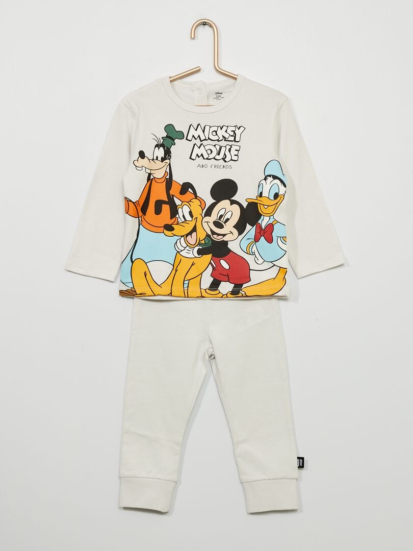 Tweedelige pyjama 'Disney' GRIJS - Kiabi