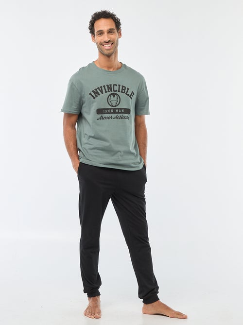 Tweedelige pyjama met Marvel-print - Kiabi