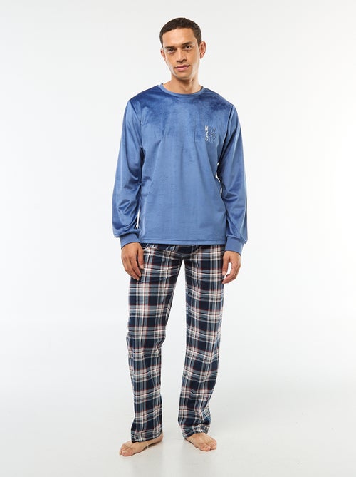 Tweedelige pyjama met New York City-print - Kiabi