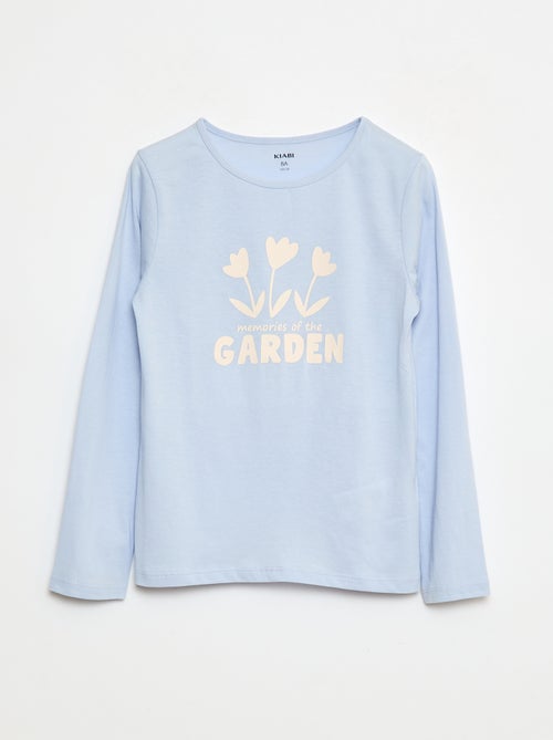 Tweedelige pyjama met T-shirt + broek - 2-delig - Kiabi