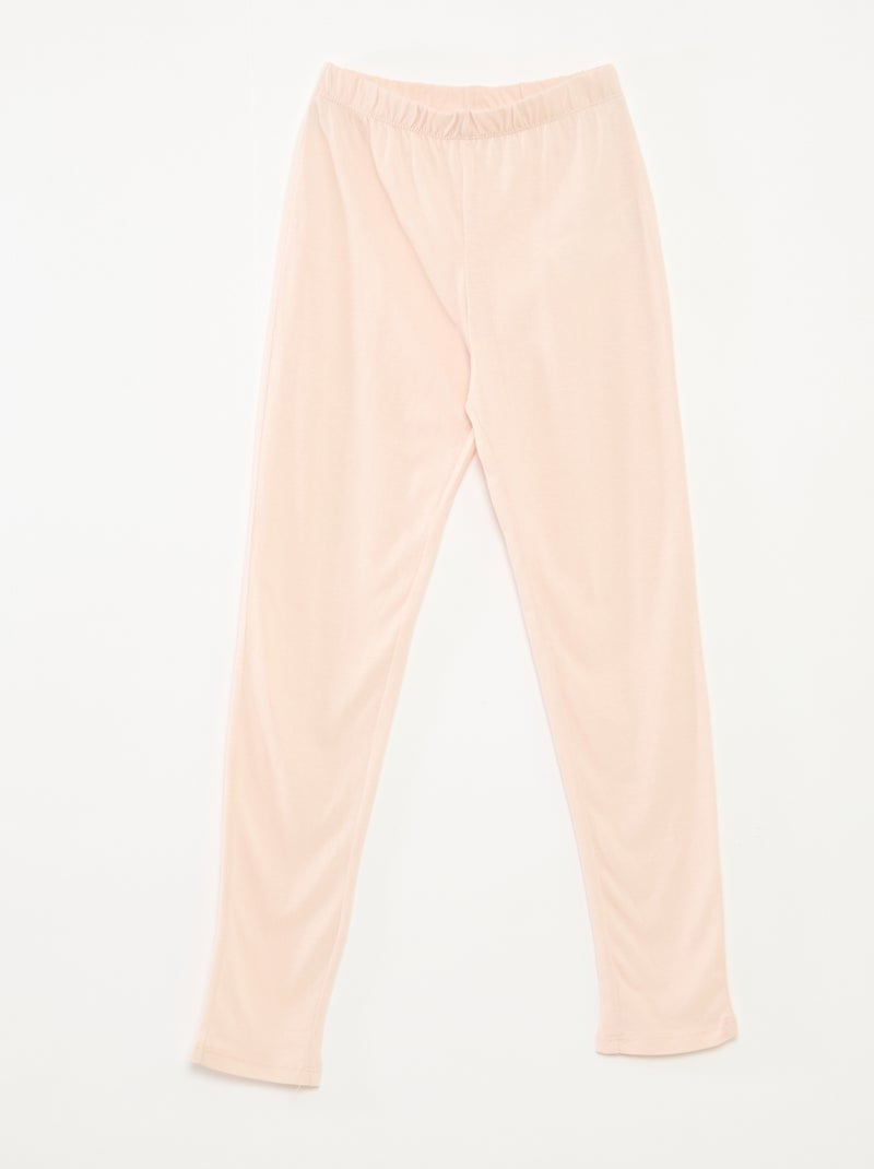 Tweedelige pyjama met T-shirt + broek - 2-delig Blauw - Kiabi