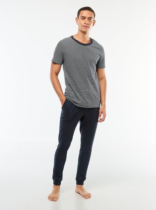 Tweedelige pyjama met T-shirt + broek - 2-delig - Kiabi