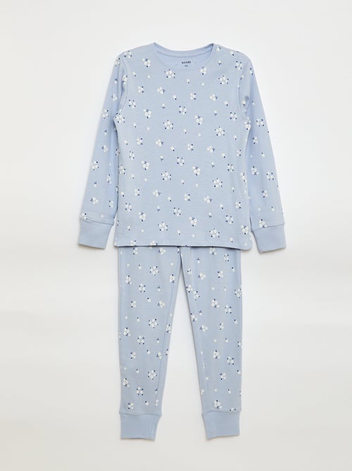 Tweedelige pyjama met T-shirt + broek - 2-delig - Kiabi