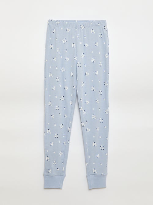 Tweedelige pyjama met T-shirt + broek - 2-delig - Kiabi