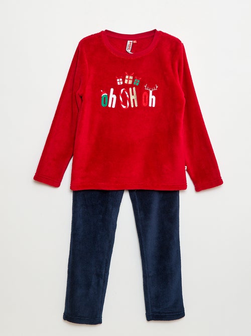 Tweedelige pyjama met T-shirt + broek - 2-delig - Kiabi