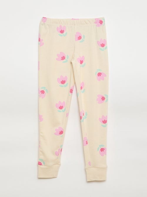 Tweedelige pyjama met T-shirt + broek - 2-delig - Kiabi