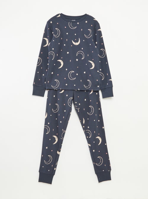 Tweedelige pyjama met T-shirt + broek -  2-delig - Kiabi