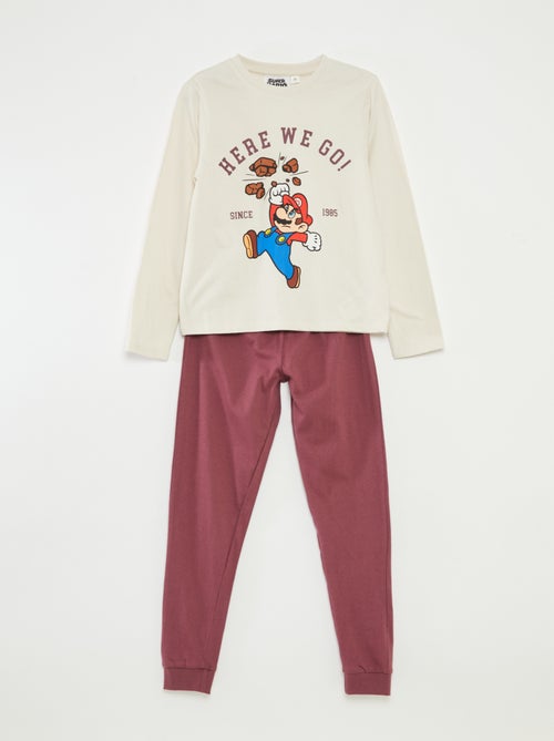 Tweedelige pyjama 'Super Mario Bros' 'Nintendo' - Kiabi