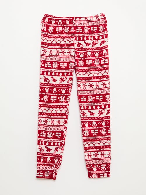 Tweedelige pyjama van fleecestof 'Disney' 'Minnie' - Kiabi