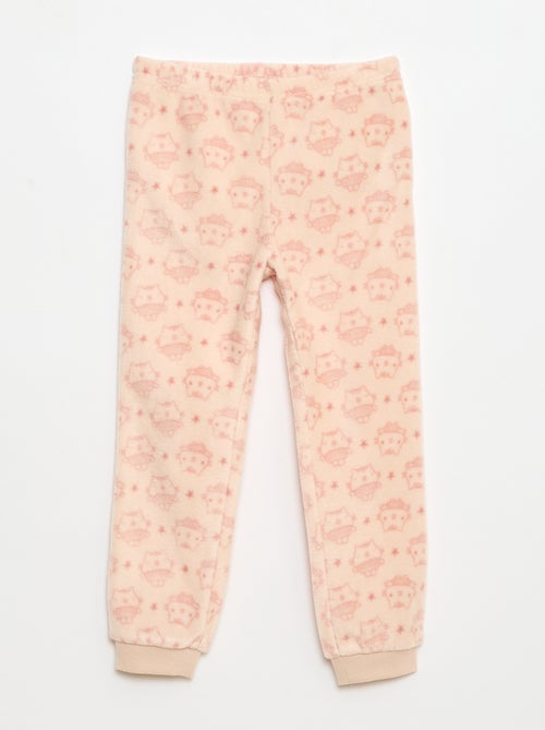 Tweedelige pyjama van fleecestof 'Gabby's Poppenhuis' - Kiabi