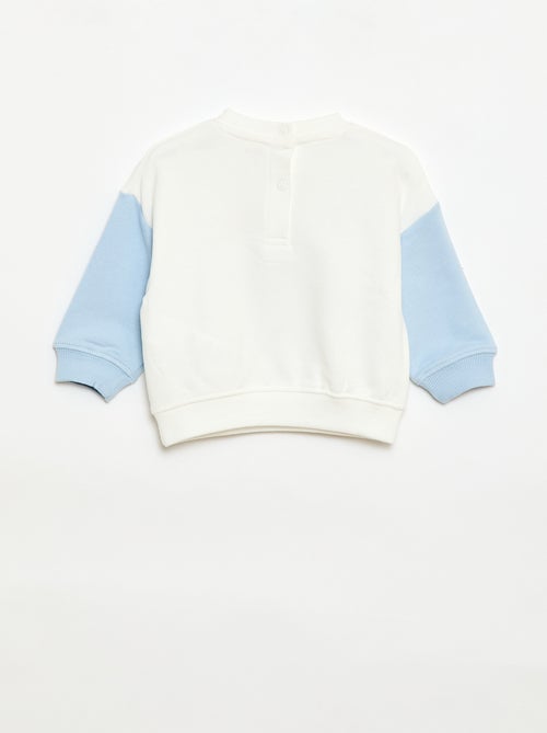 Tweekleurig 'Disney' sweatshirt - Kiabi