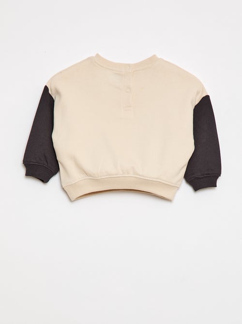 Tweekleurig 'Disney' sweatshirt - Kiabi