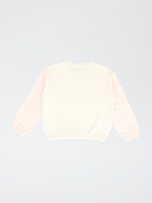 Tweekleurig 'Hello Kitty'-sweatshirt - Kiabi