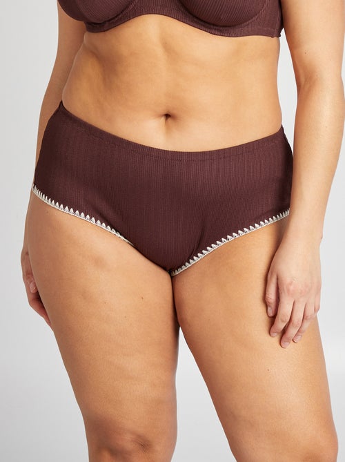 Tweekleurig zwembroekje - Kiabi