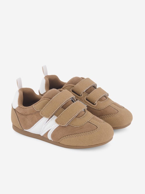 Tweekleurige lage sneakers - Kiabi