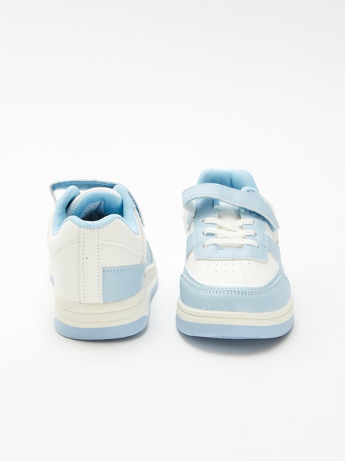 Tweekleurige lage sneakers - Kiabi