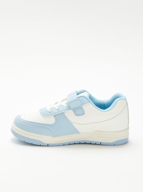 Tweekleurige lage sneakers - Kiabi