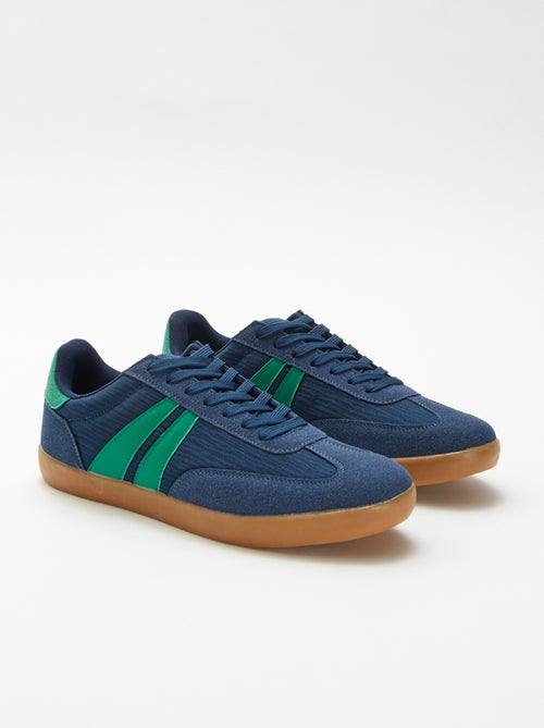 Tweekleurige lage sneakers - Kiabi