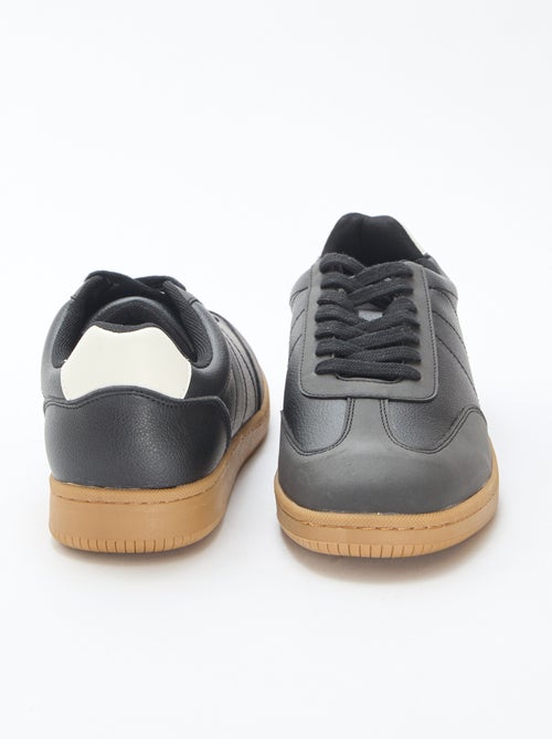 Tweekleurige, lage sneakers met veters - Kiabi