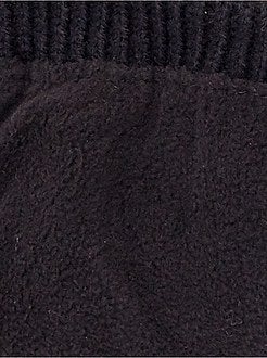 Tweekleurige muts met kwastje - Kiabi