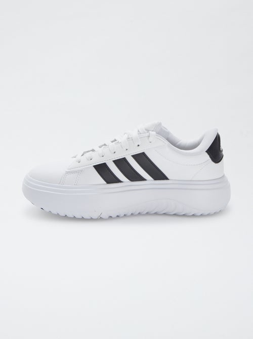 Tweekleurige platformsneakers 'Grand Court' 'adidas' - Kiabi