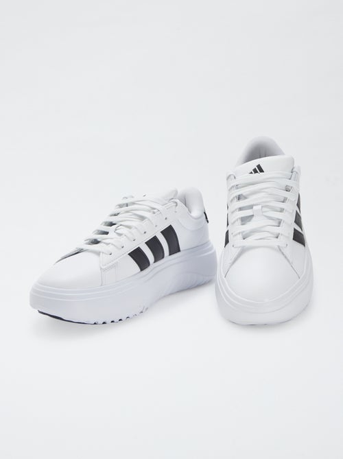 Tweekleurige platformsneakers 'Grand Court' 'adidas' - Kiabi