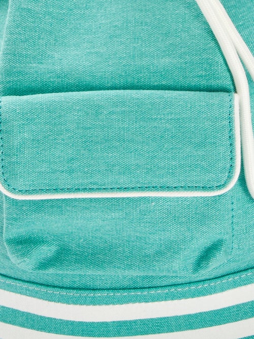 Tweekleurige plunjerugzak - Kiabi